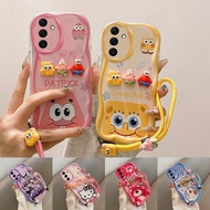 Casing Samsung A55 A35 A25 A15 Kartun boneka silikon lembut Phone casing