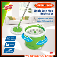 3M Scotch - Brite ® Single Spin Mop Bucket ( Best House Warming Gift )