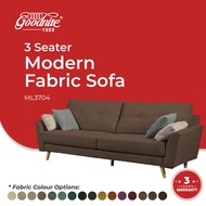 Goodnite Fabric Sofa 2Seater/3Seater/2+3 Seater Sofa  (ML3704) 3 Years Warranty