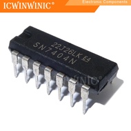 5 Piece  SN7404N SN7404 DIP-14  Integrated circuit IC