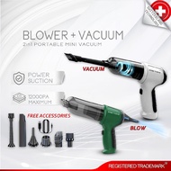 [Shopee Choice] SWISS THOMAS ALL IN 1 Cordless Vacuum Cleaner Duster Blower Air Suction