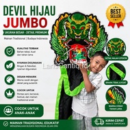 BARONGAN ANAK CAPLOKAN UKIR KAYU SENGON MOTIF NAGA