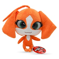 Miraculous Ladybug - Kwami Mon Ami Barkk, 9-inch Dog Plush Toys for Kids, Super Soft Stuffed Toy wit