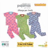 [TOMS] [RETAIL / 2-10 Years] VELVET JUNIOR (1 set) DreamWear CPR Pajamas Oblong Shorts Long Pants BO