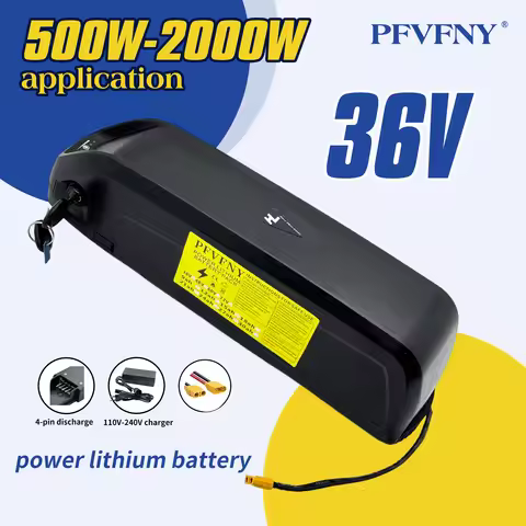 New AKJA 36V 20-30AH 18650 Battery 4-pin Hailong 35AH BMS Waterproof Bicycle Climbing Bicycle 24-hou