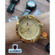 🇲🇾Readystock🇲🇾Kademan K9075 Men and Ladies Quartz watch with Date water resistant Original watch