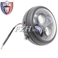 Motorcycle Accessories Universal CG125 GN125 Modified LED Metal Headlight Assembly Headlight Lightin