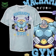 2024Machamp gym pokemon anime blue custom 3d t-shirt S-5XL
