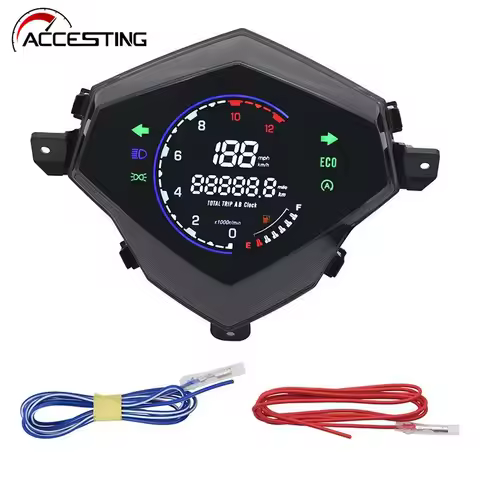 New LED Motorcycle Speedometer For YAMAHA Mio125 MIO i125 Mio110 Mio M3 METER DIGITAL Odometer