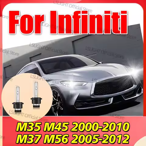 2x 6000K 8000K 10000K HID Xenon Bulbs D2 D2S 35W Head Lamps For Infiniti M35 M45 2000-2010 M37 M56 2