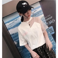 Korean style Women's Mesh Top/Women's blouse korean style