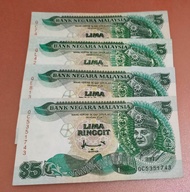 Duit Lama Rm5 Siri 7 cantik