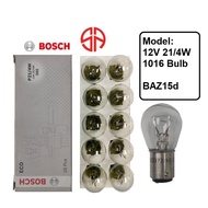 12V 21/4W BAZ15d Bosch 1987302813 Rear Brake Stop Tail Light Bulb Car 1016 Audi Ford Volvo Peugeot T