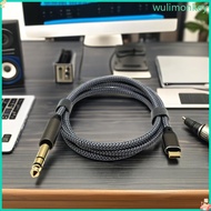WU 1m to 8 0m Type C to 6 5mm Auxiliary Converters Cable Wire Interferences Resist