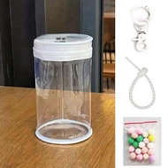 THANKSKY Đồ sưu tầm Vỏ bảo vệ Labubu V3 Cửa hàng Dòng Labubu V3 Túi PVC Ita Túi đi chơi trong suốt