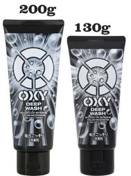 【渴望村】日本樂敦ROHTO OXY深層勁炭 清爽角質男性洗面乳130g／200g Deep Wash for Men