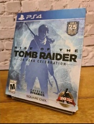 แผ่นเกม PlayStation 4 (PS4) เกม Rise of the tomb raider 20 Year Celebration