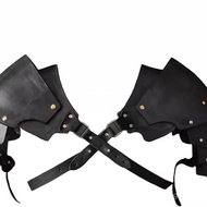 Knight Accessories Men Viking Renaissance Arm Belt Medieval Armor Costume Halloween Scabbard OAQW
