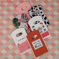 {Kk1e2z3fhy} 50pcs / Lot 9*15cm Mini Gift Bags Thank You For Handling Small Plastic Bags For New Sho