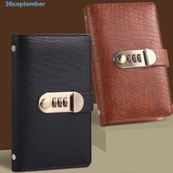 SEPTEMBER Saving Money Binder, With Password Lock Wallet Storage Budget Binder with Lock, Detachable