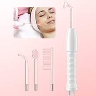 High Frequency Acne Removal Device, Personal Skin Care Device With 4 High Frequency Beauty Wand, Ele