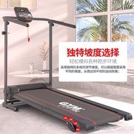 Household Electric Treadmill Small Foldable Multifunctional Mute Indoor Walking Machine for Gym