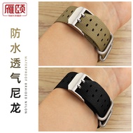 Suitable for luminox luminox Super Waterproof Nylon Strap 3051 3080 3150 luminox 23mm