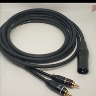 Xlr male to rca cable
