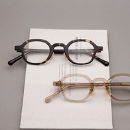 Japanese Korean Plate Small Square Glasses Retro Niche Men Women Small Face Frame Tortoiseshell Uniq