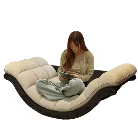 Banana boat rocking chair single recliner moon rocking chair lazy sofa chair