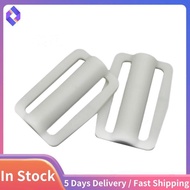 BCD Accessories 2pcs Scuba Diving Belt Webbing Keeper Fits 5cm Webbing Adjustable Buckle Wihte(  Gre