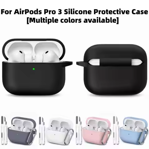 Soft Silicone Case for AirPods Pro 3 Protector Shell For AirPods Pro 3rd Generation Case Airpods Pro