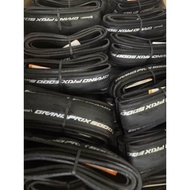 Tayar tanpa tiub Continental GP5000 str, hitam 28c