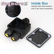 DAGMARC Terminal Box Outdoor Wire Connector 3 Way IP68 Street Lamp Sealing Box