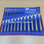 SB TOOLS Combination Wrench Set - Spanner Set - Common Ring Set (6-32mm)