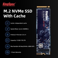 KingSpec 128GB 256GB 512GB M2 SSD with Cache M.2 PCIe NVME 512GB Solid State Drive Internal Hard Disk for Laptop with Dram for PS5