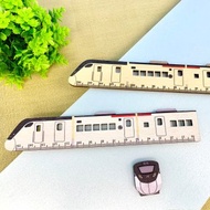 15cm列車造型木尺－EMU3000 台鐵授權