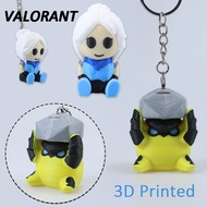 VALORANT Jett 3D Printed Toy Collection Wingman 3D Keychain Decorations