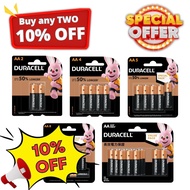 Duracell Coppertop Alkaline AA Battery (AA2/AA4/AA5/AA8/AA14/AAA2/AAA4/AAA8) Bateri beralkali