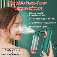 💖SG Ready Stock💖 Face Oxygen Water Sprayer Injection Steamer Nano Atomizer Skin Care Moisturizing face spray humidifier