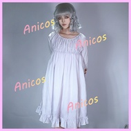Resident Evil 9 Requiem Emily Cosplay High-Quality White Dress for Halloween Carnival