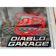 Gasket getah  penutup head demak dtm 150/200 plug and play