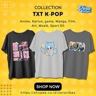 Korean T-shirt kpop txt world tour