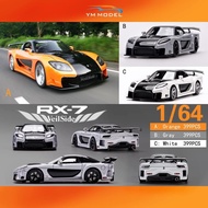 YM MODEL 1/64 Veilside RX7 FD3S Fortune 7 399pcs