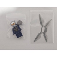 Minifigure - The Wasp, Trans-Clear Wings [sh0927] from set 76269