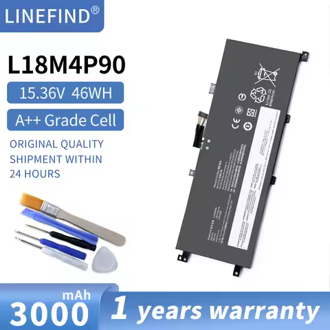 L18M4P90 L18C4P90 Battery For Lenovo ThinkPad L13 Yoga Series SB10T83119 SB10T83177 SB10T83178 5B10W