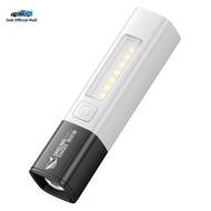 Ueb Official Mall ✪ 10pcs ค่ายพักแรมซูมได้ไฟฉาย 1200mAh พกพา LED Torch Power Power Bank Ultra Bright