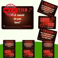50 Neon Love Love You Couple Warm-up Interactive Cards Props Truth Interactive Or Card Set Dare E9c6