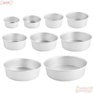 GRADAK Cake Tin, 4/5/6/7/8/9/10 Inch Round Cake Bake Pan,  Non-Stick Heat-Resistant Aluminum Alloy C