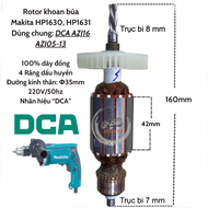 Rotor khoan Makita HP1630 HP1631 DCA AZJ16 AZJ05-13 220V - Tặng chổi than